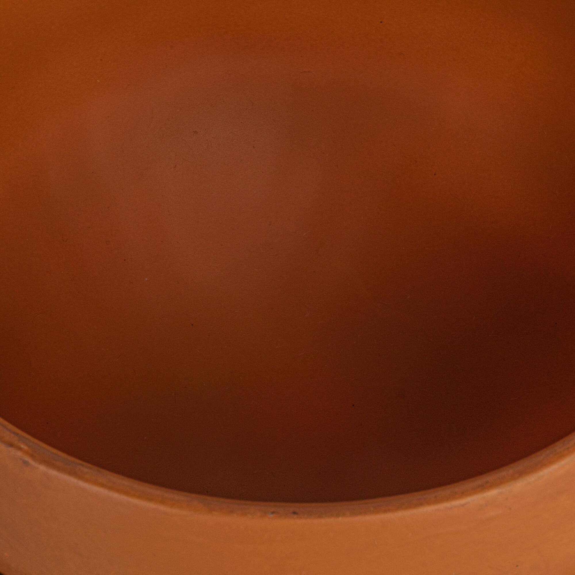 Hello Honey® 9.5" Terra Cotta Hanging Stoneware Planter with Cotton Hanger